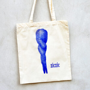 ziczic / shopper carota blu